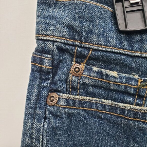 Abercrombie and Fitch Erin A&F Women's Medium Wash Straight Leg Denim Jeans 0S - Picture 2 of 7